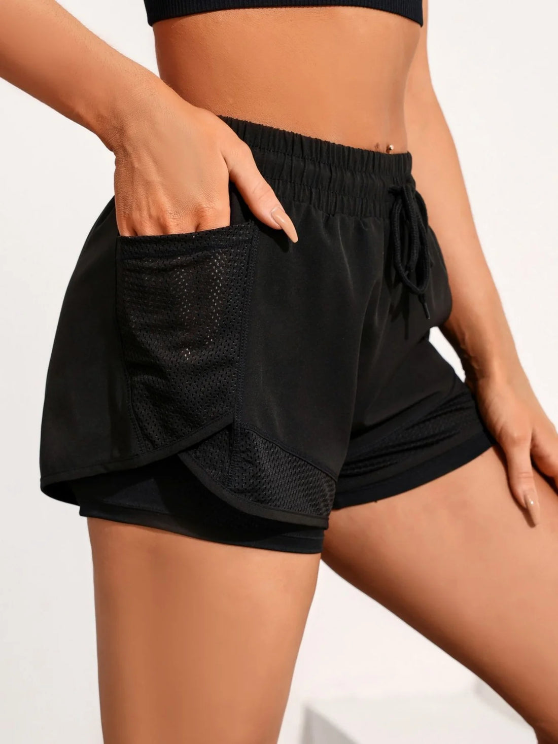 2-in-1 Pocket Running Shorts