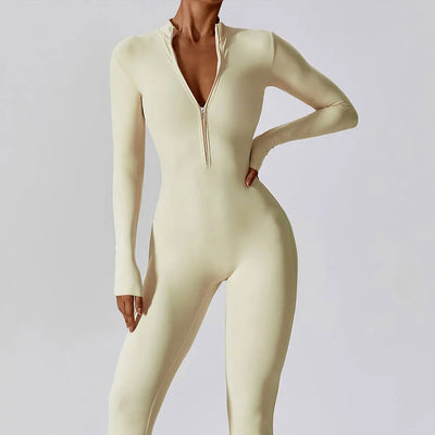 Zip Front Boilersuit Jumpsuit