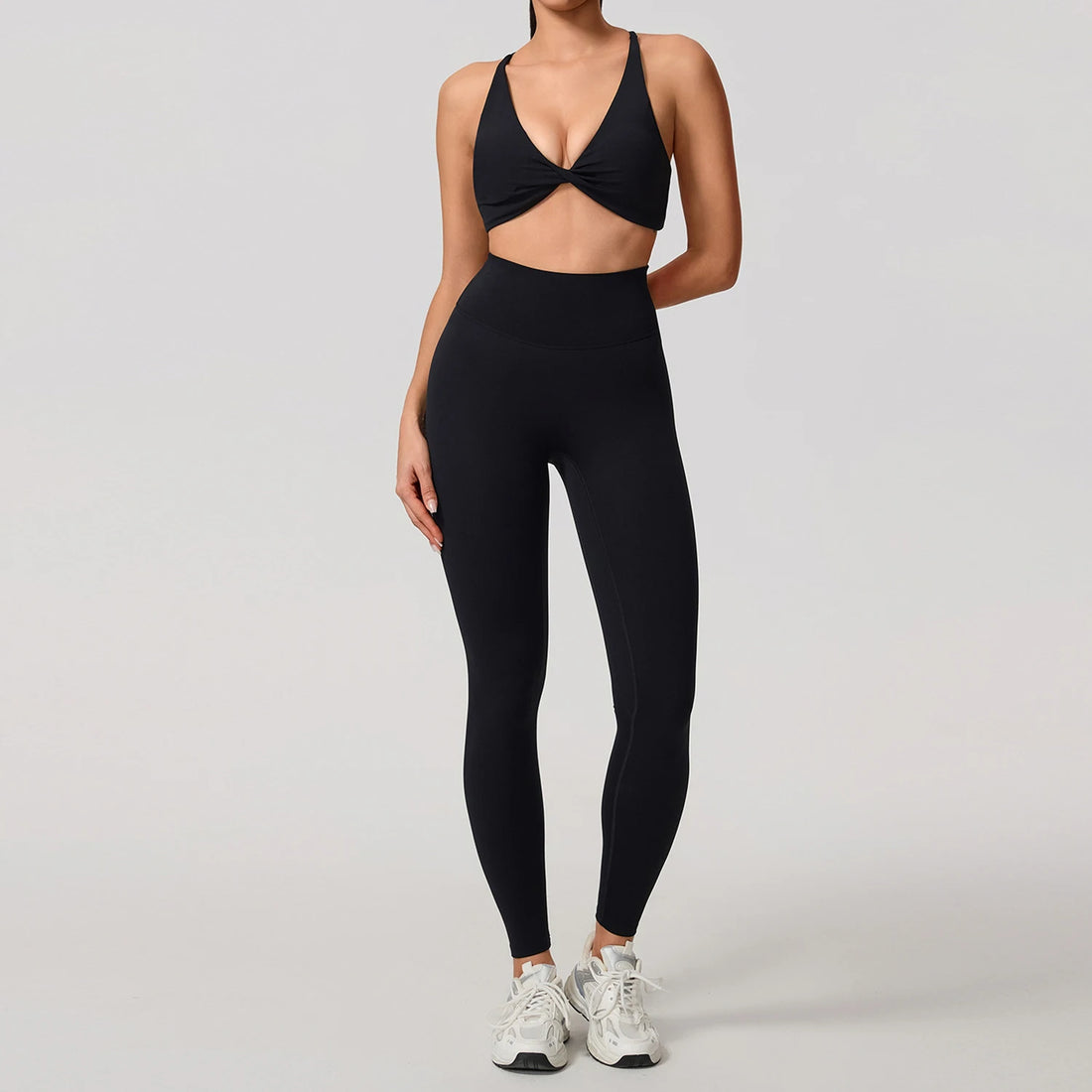 Twist Halter Two-Piece Set