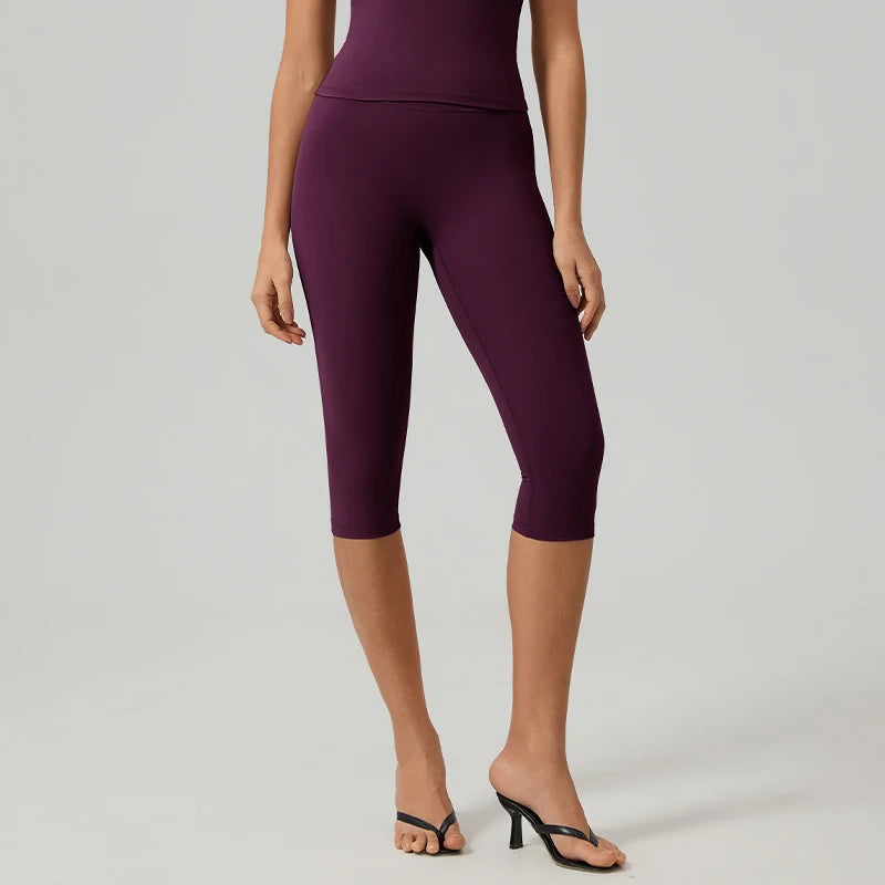 High-Rise Capri Leggings