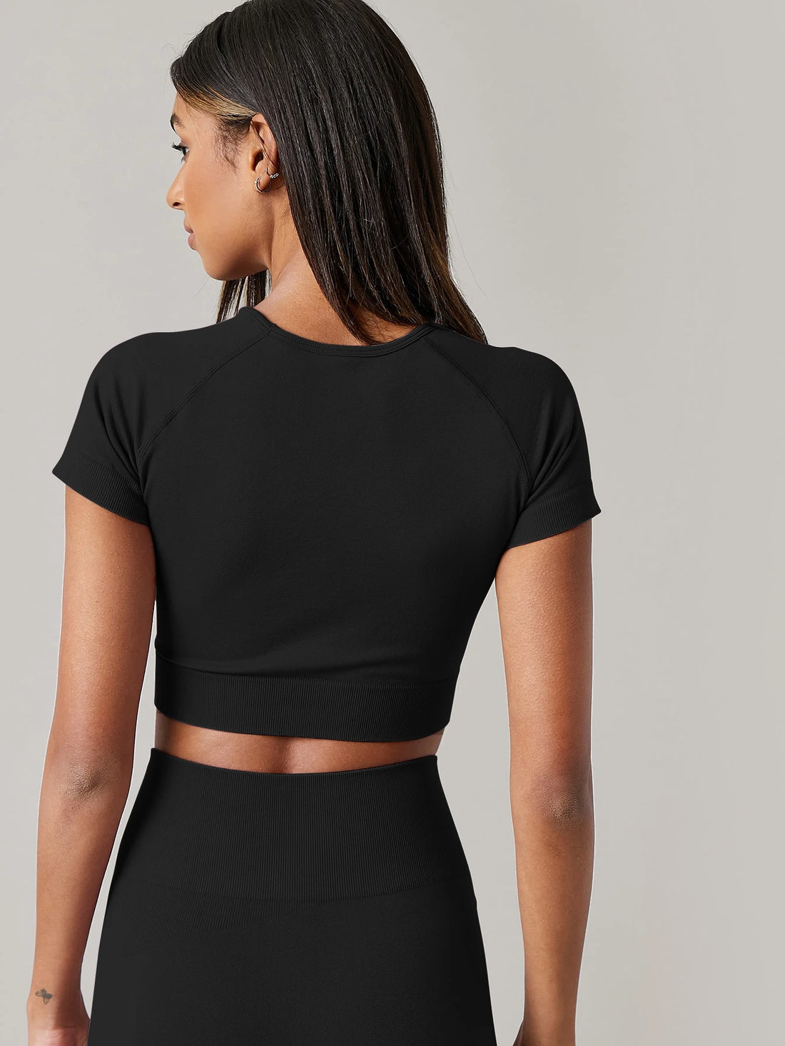 Seamless Crop Tee