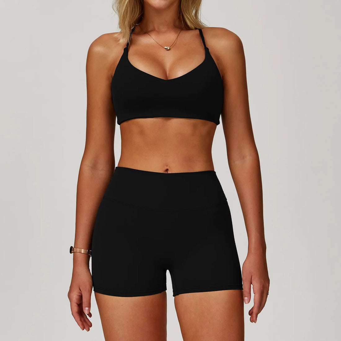 Long Sleeve Crop & Leggings Set