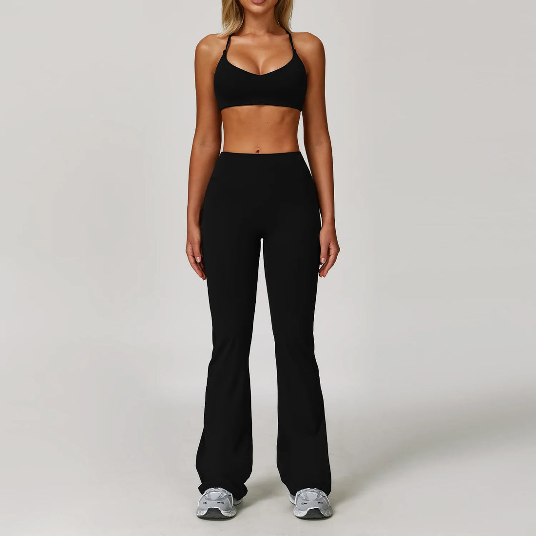 Long Sleeve Crop & Leggings Set