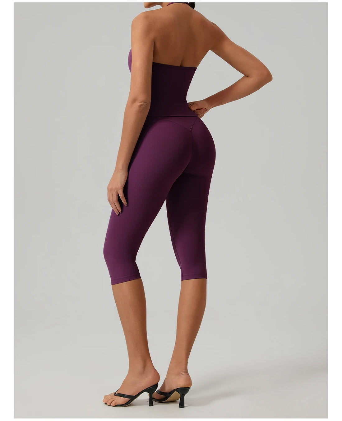 High-Rise Capri Leggings