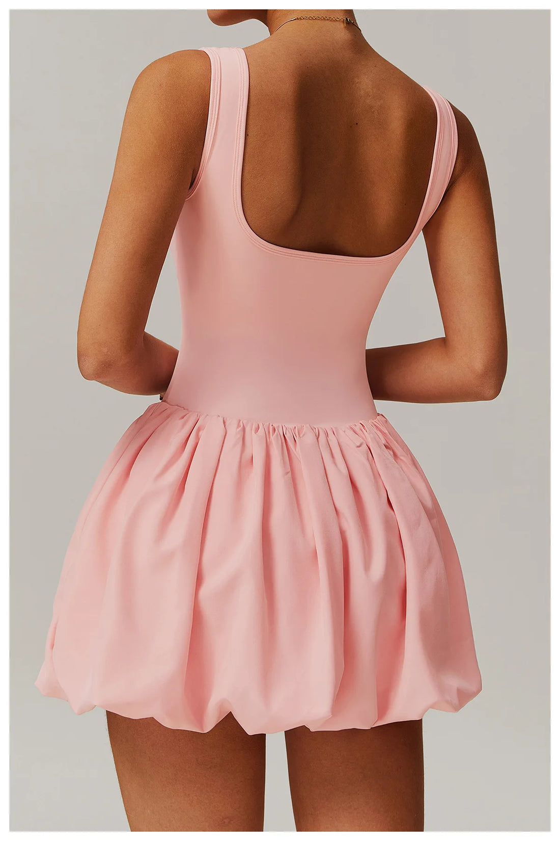 Skirted Romper Dress