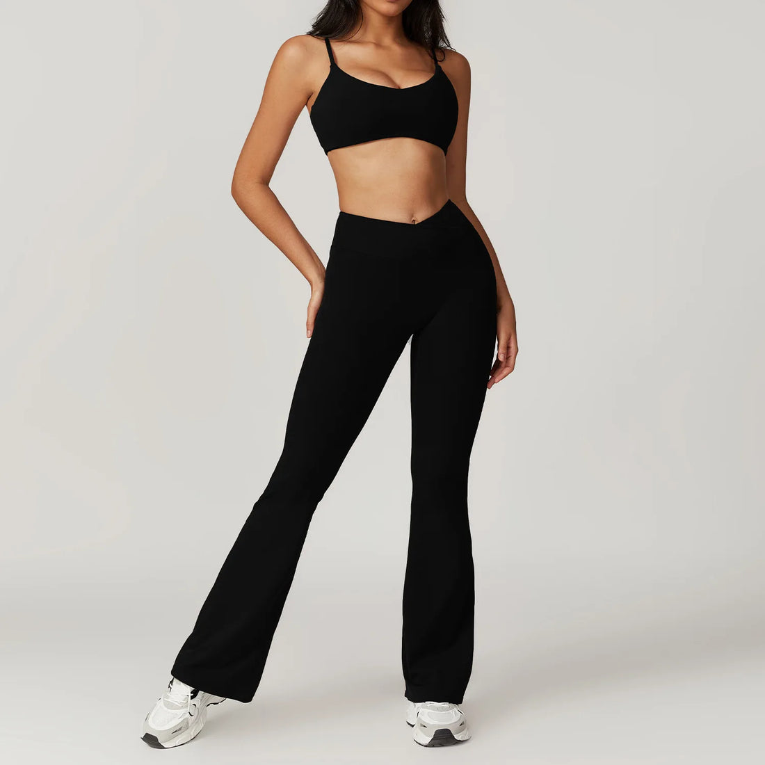 Crop Top & Flare Set