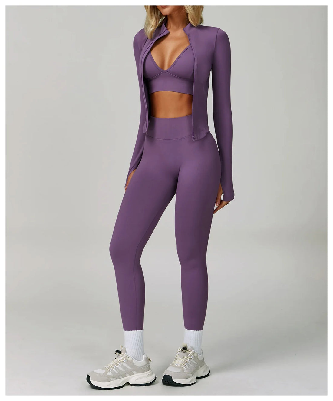 Jacket, Bra & Leggings Set