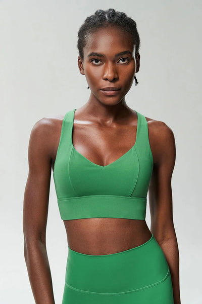 Lattice Back Support Bra
