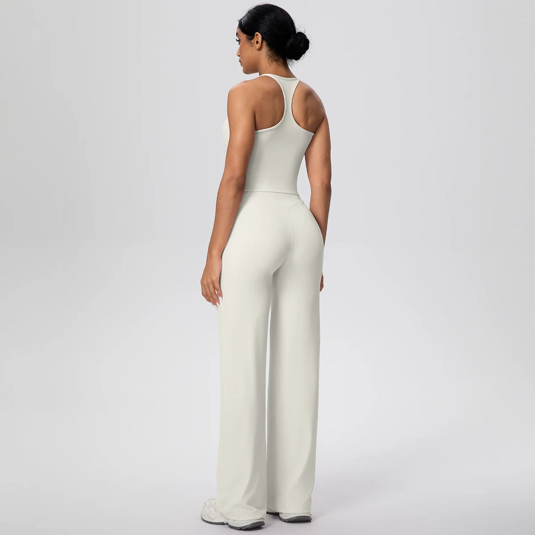 Racerback Wide Leg Jumpsuit