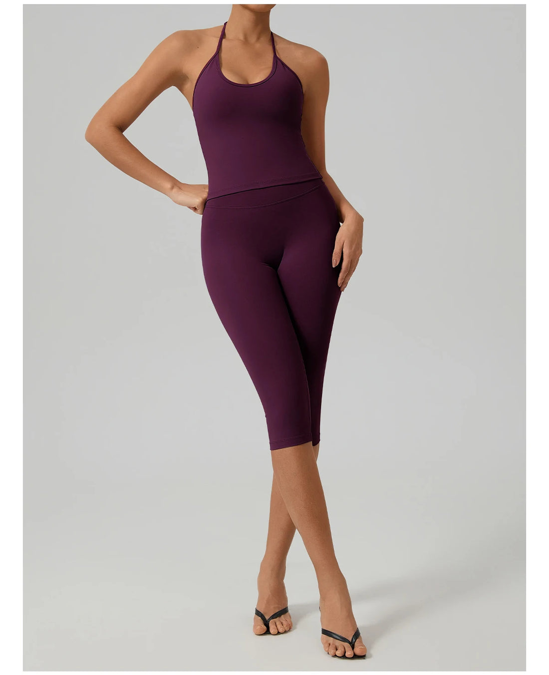 High-Rise Capri Leggings