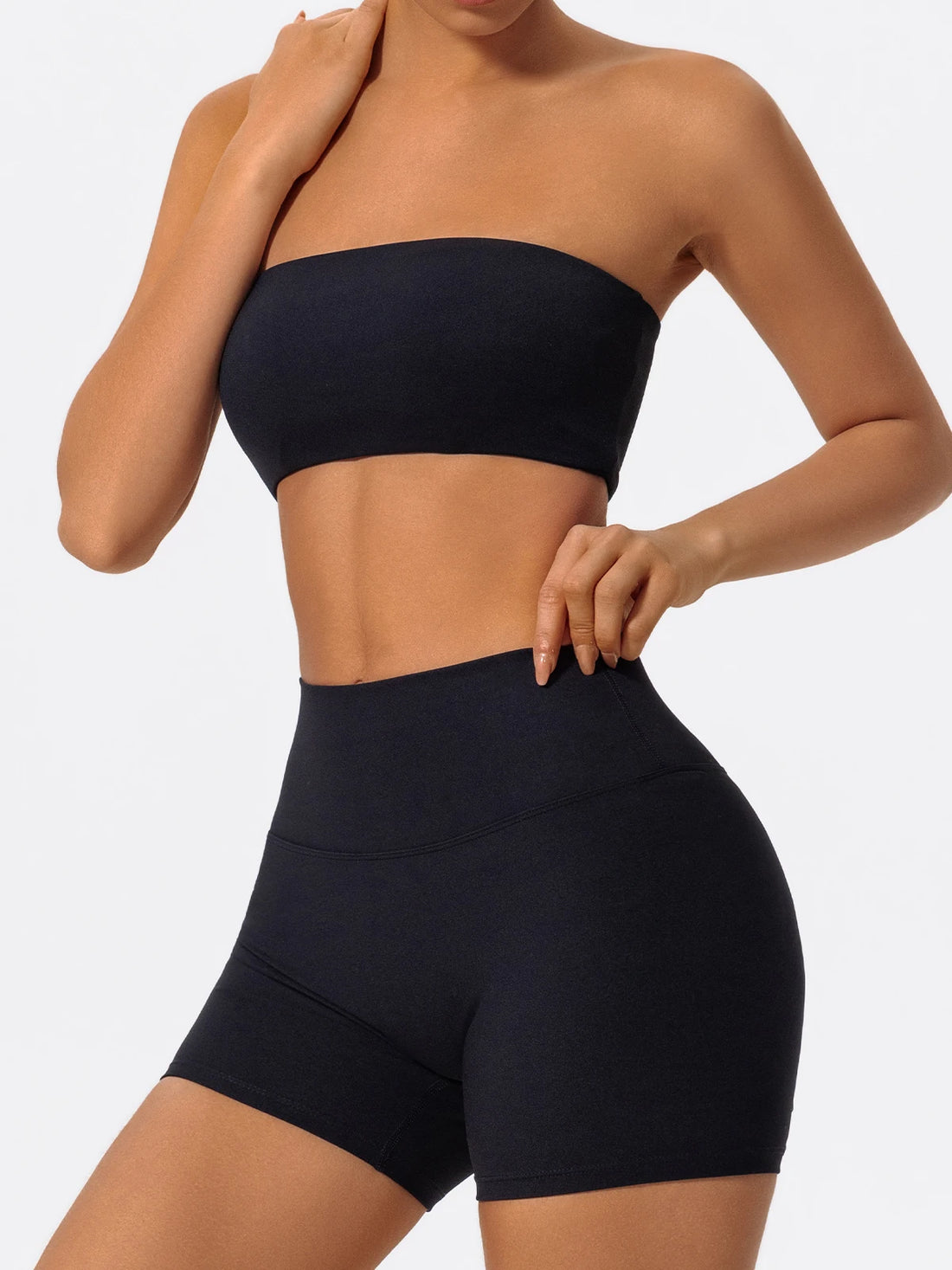 Strapless Bra & Shorts Set