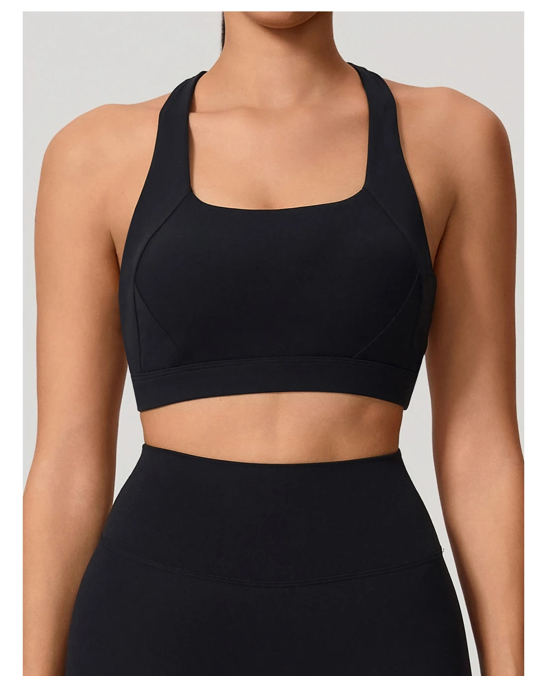 Cross Back Bra & Bottoms Set