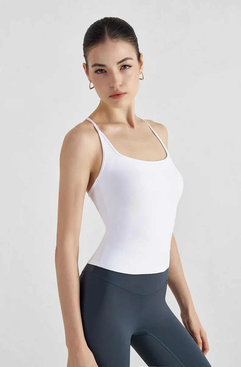 Racerback Fixed Cup Tank