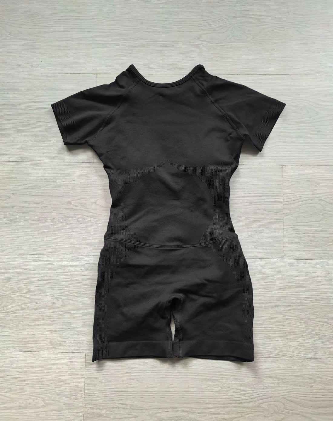Open Back Short Sleeve Romper
