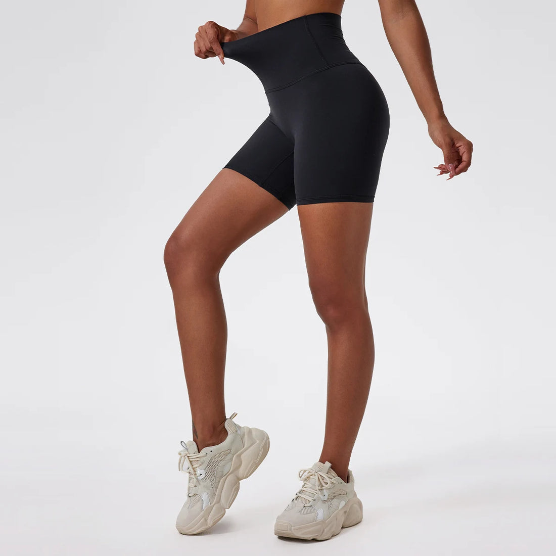 High-Rise Scrunch Lift Shorts