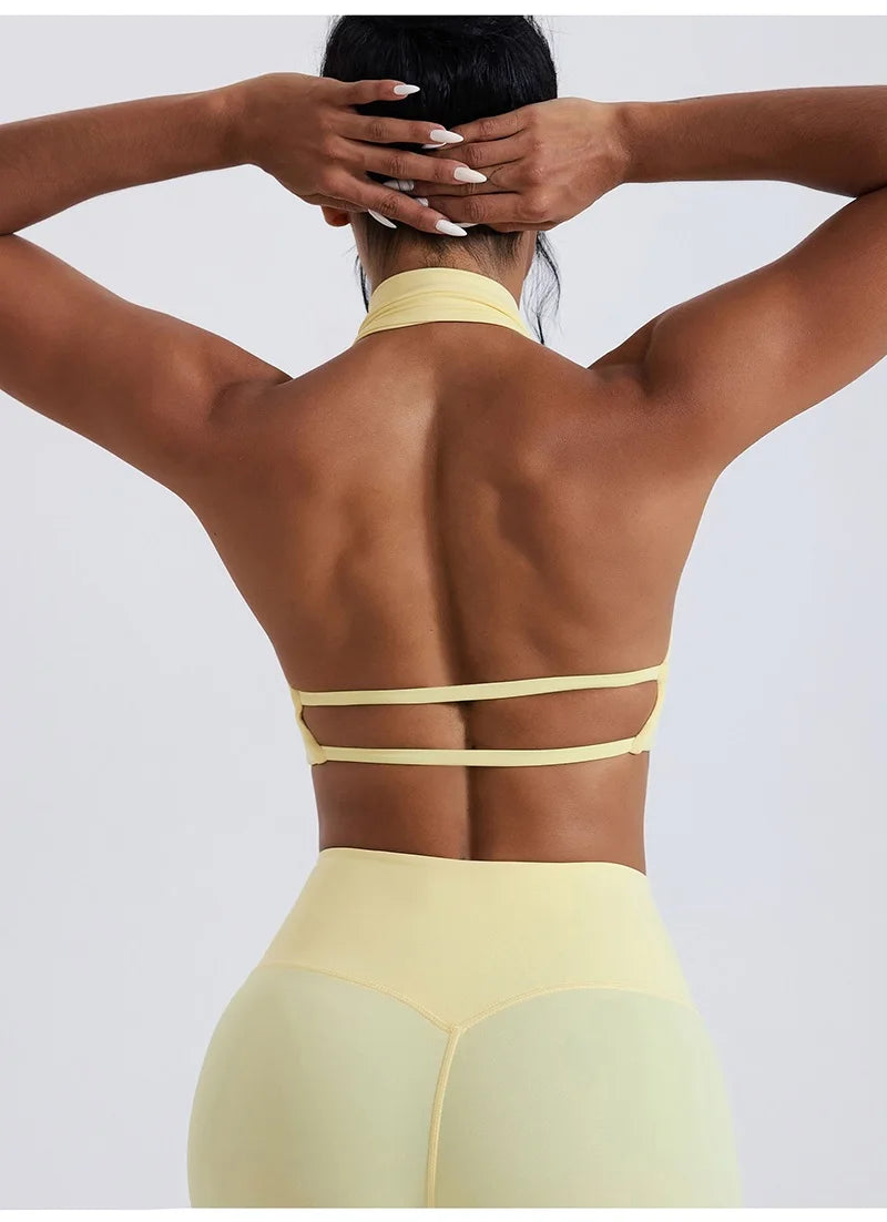 Mock Neck Halter & Flares