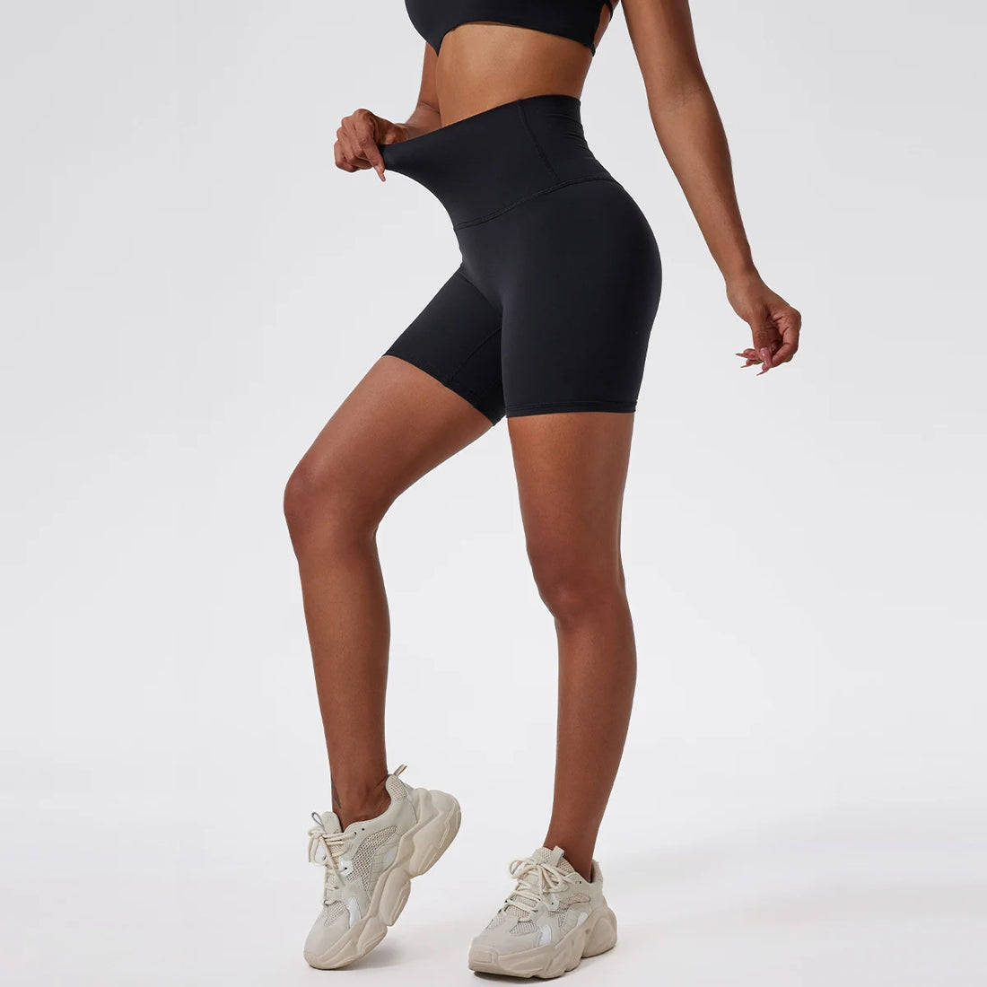 High-Rise Scrunch Lift Shorts