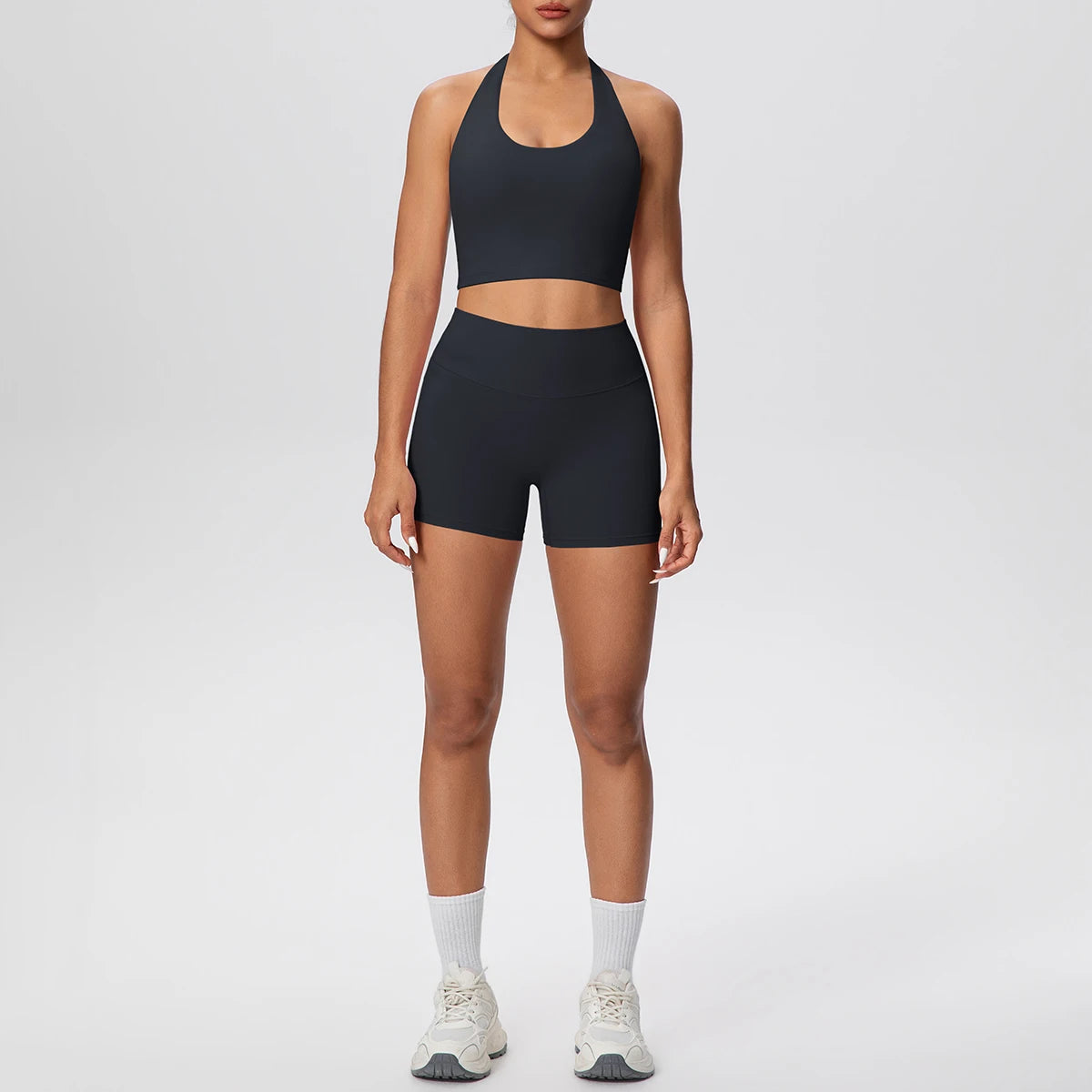Halter Bra & Lift Shorts Set