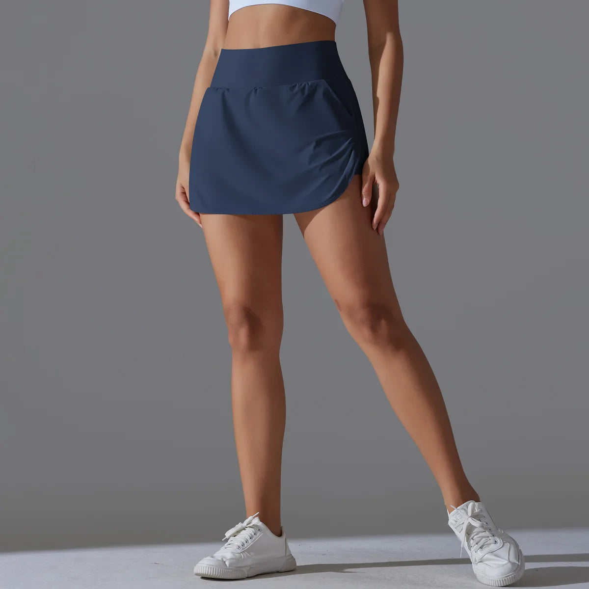 2-in-1 High-Rise Tennis Skort