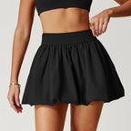 Chic Women's High Waisted Tennis Skirt with Pockets