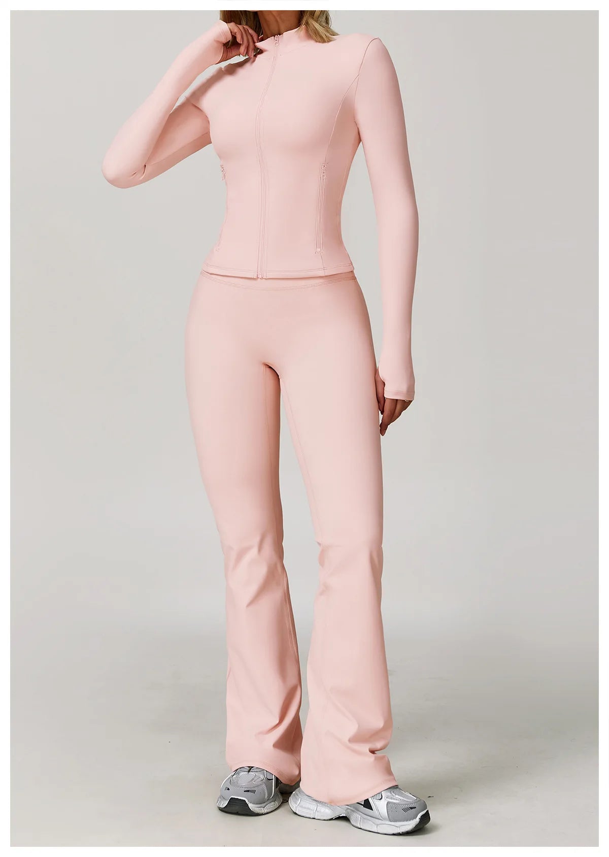 Long Sleeve Crop & Leggings Set