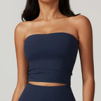 Elegant Strapless Yoga Bra - Perfect Fit & Style