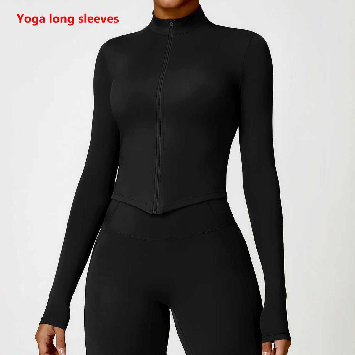 Fitted Zip Training Jacket
