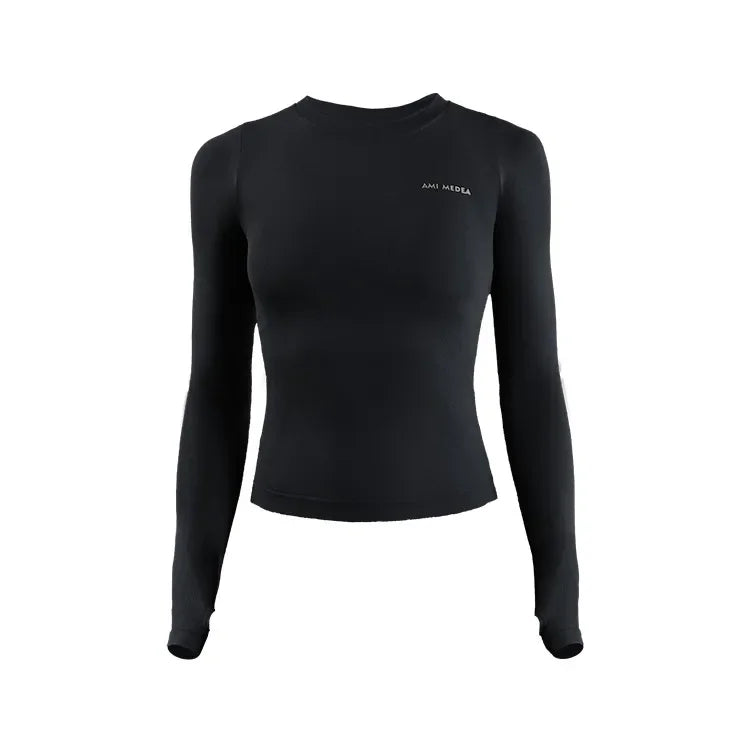 Fitted Long Sleeve Running Top