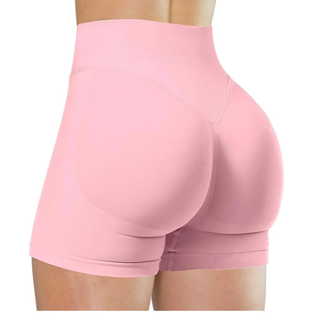 High Waisted Yoga Shorts - Stylish & Comfortable