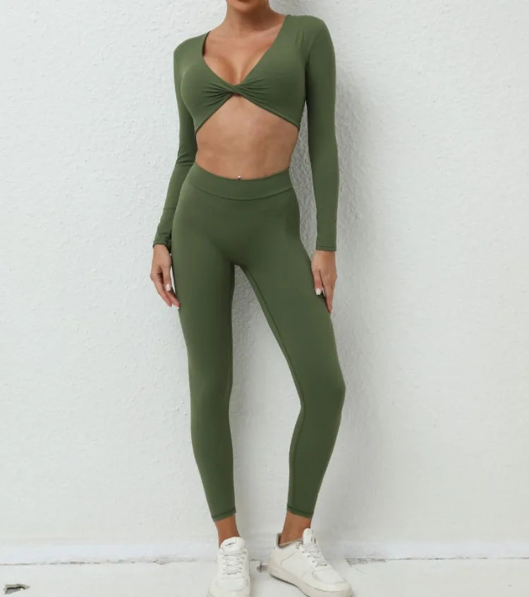 Seamless Long Sleeve Lift Set