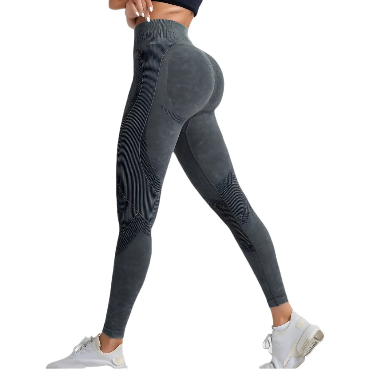 Sand-Washed High-Rise Leggings