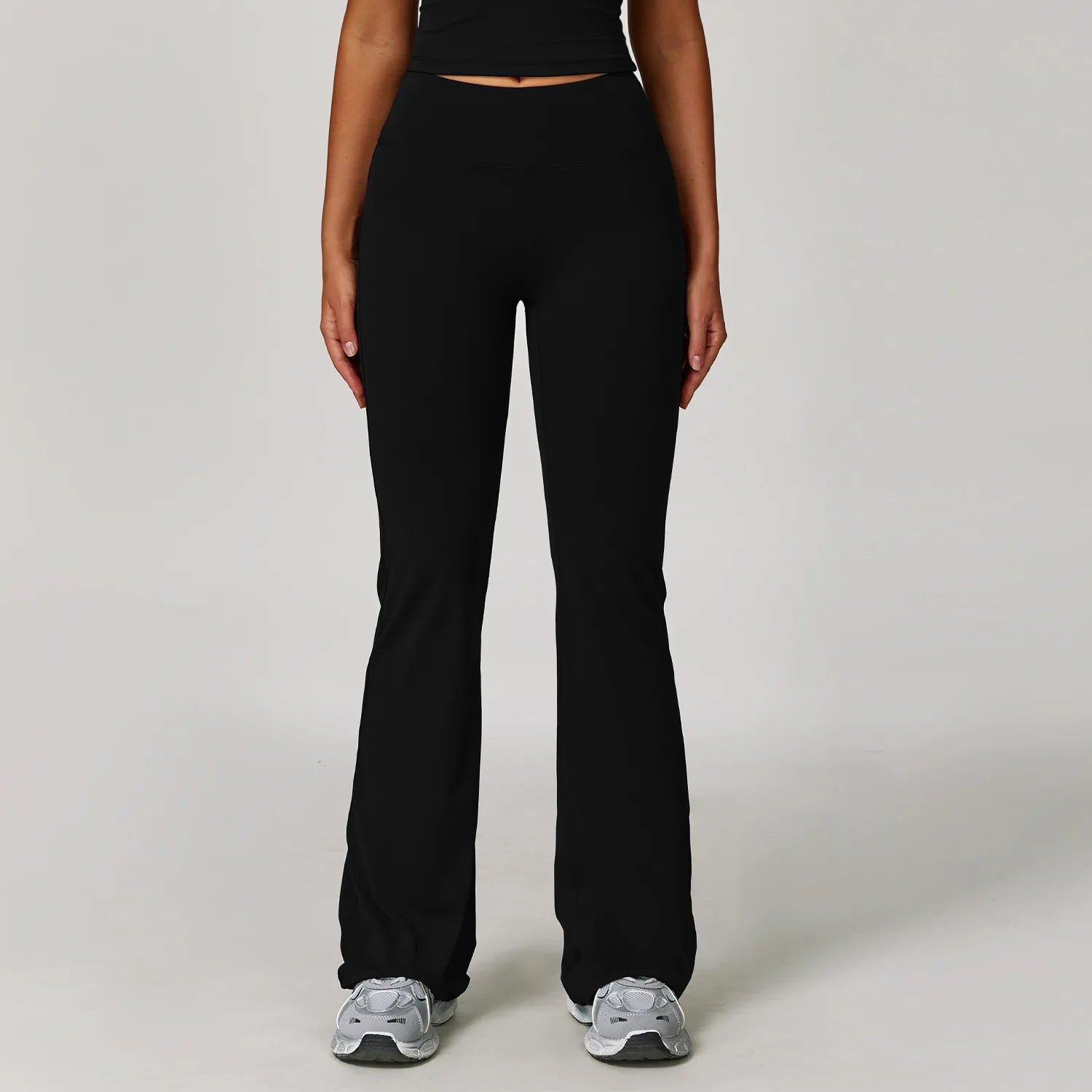 High Waist Flare Leggings - Hip Lifting Yoga Pants