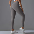 Women's High Waisted, Tight Fitting, Sexy Peach Hip Lifting Yoga Pants, Gym Exercise, Running, Pilates, Leggings Yoga Pants