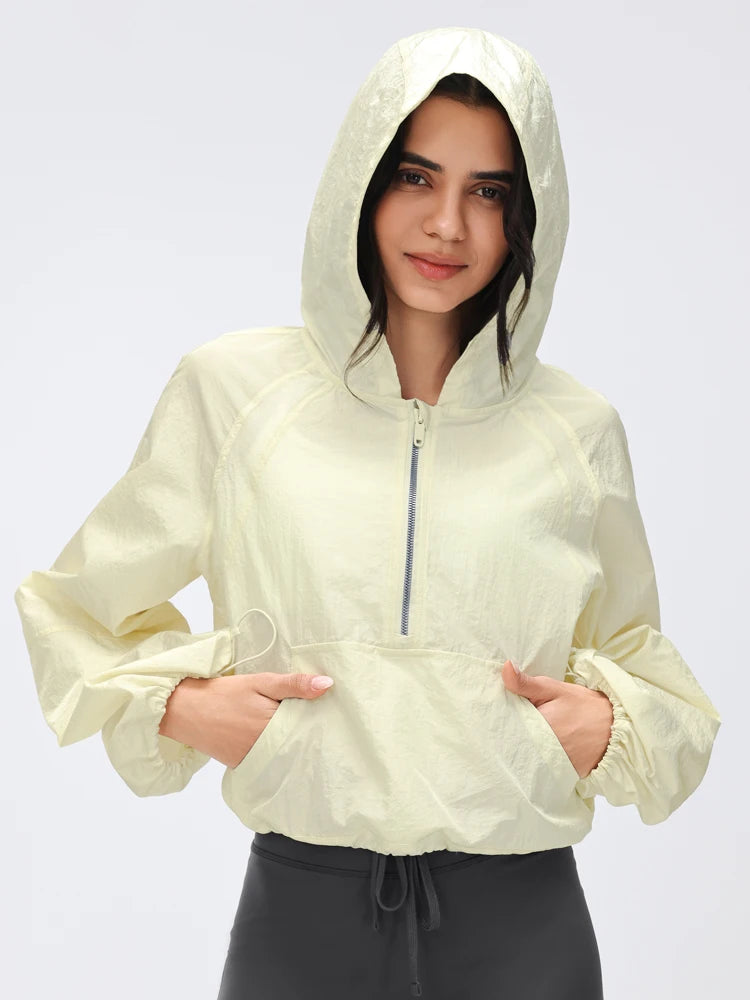 Quarter Zip Rain Pullover