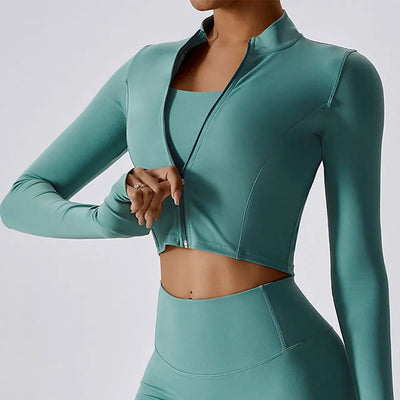 Sculpt Zip Yoga Jacket