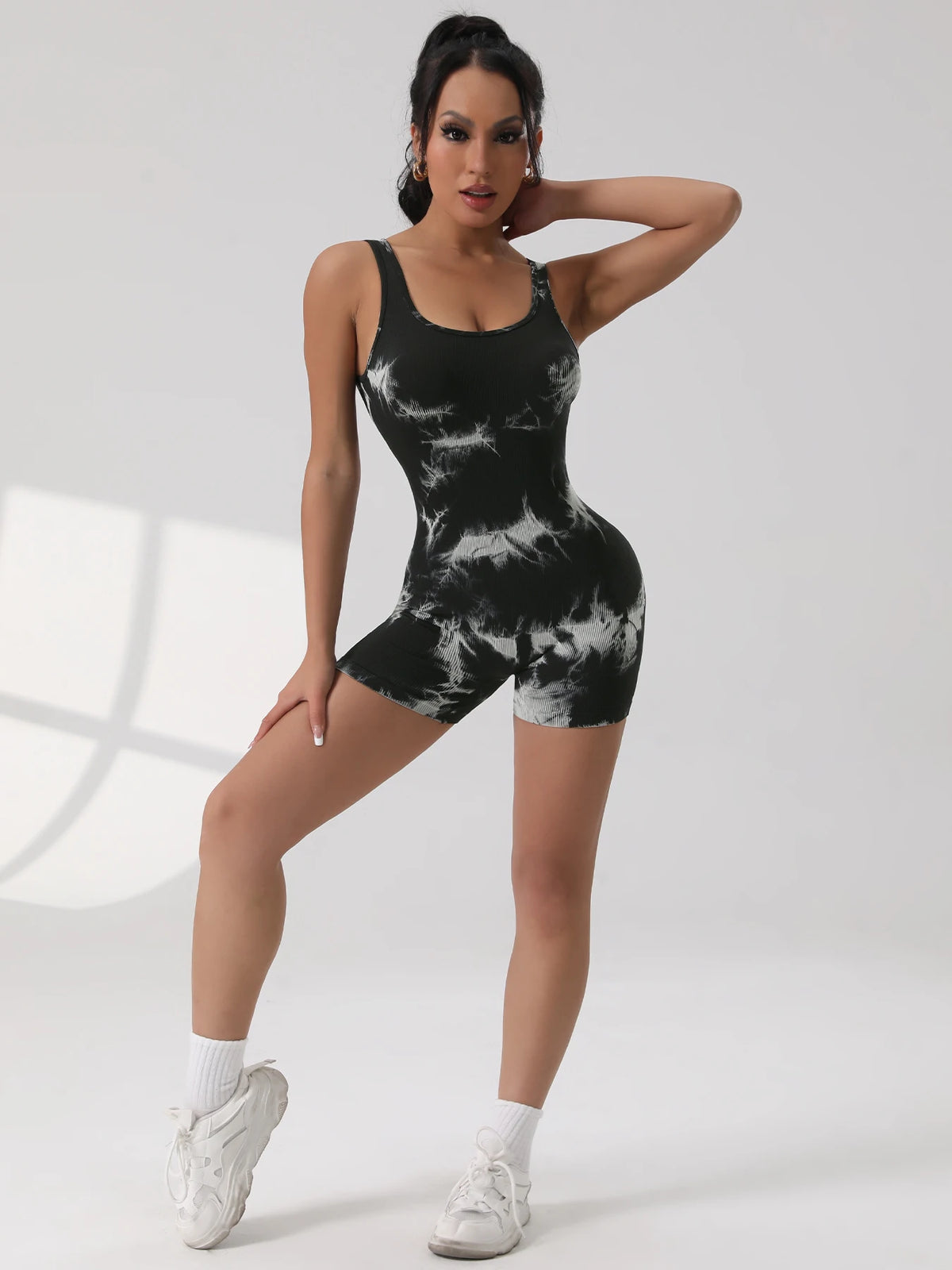 U-Neck Backless Jumpsuit
