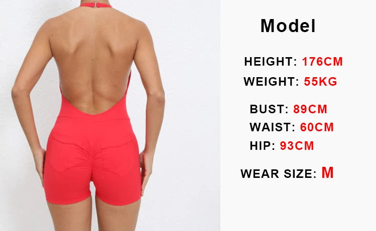 Halter Pocket Romper