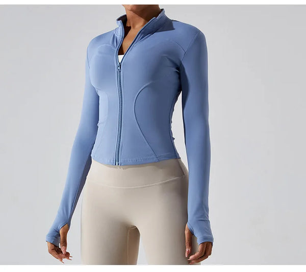Sculpt Zip Long Sleeve Jacket