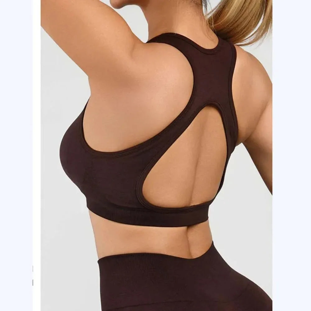 Seamless High Impact Racerback Bra