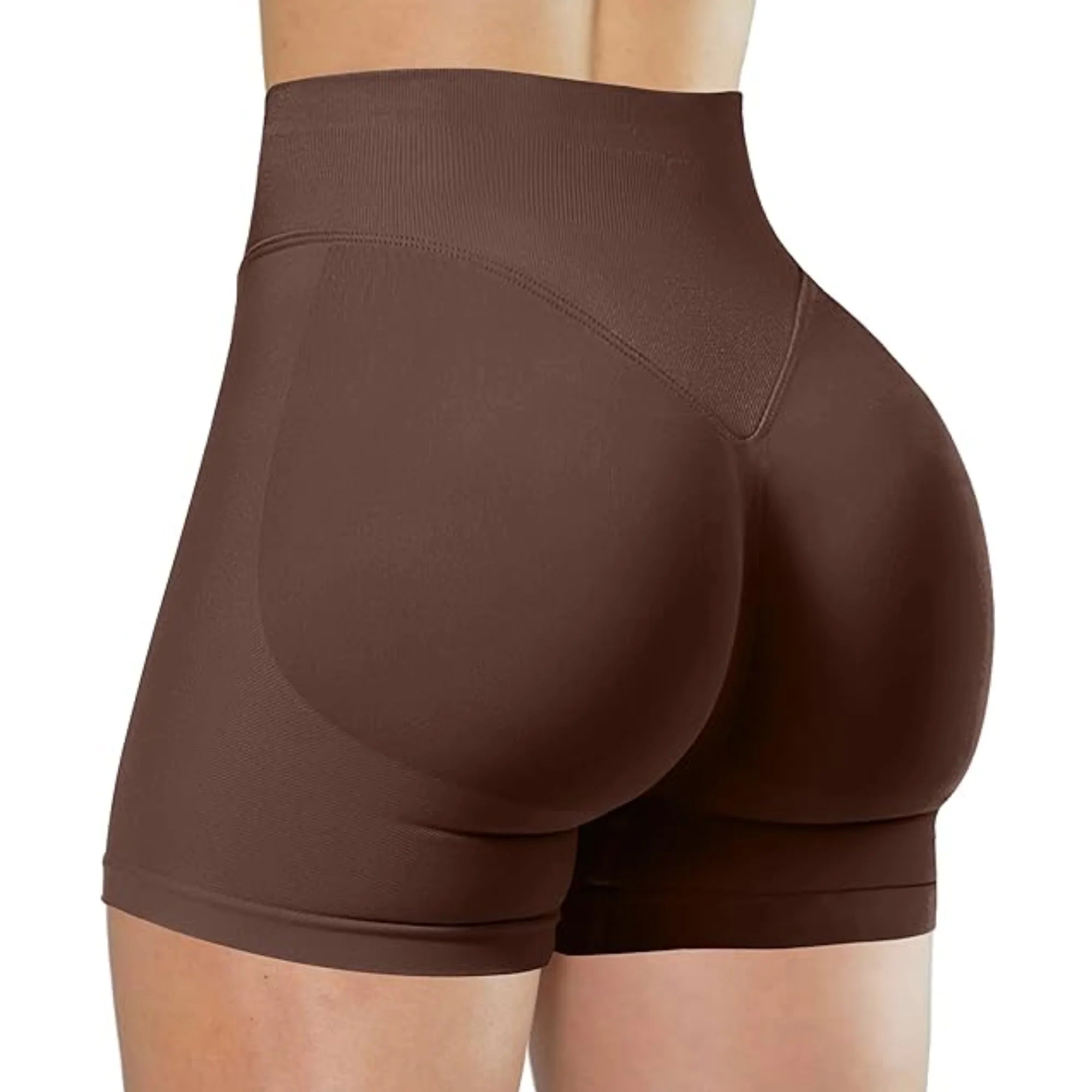 High Waisted Yoga Shorts - Stylish & Comfortable