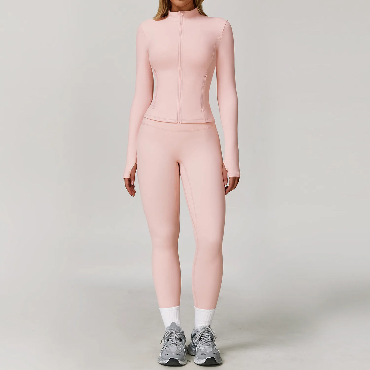 Long Sleeve Crop & Leggings Set