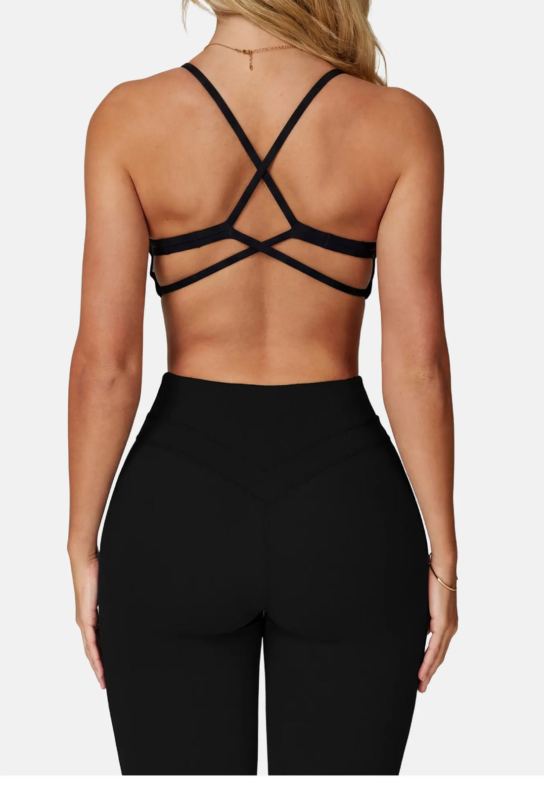 Cross Back Push-Up Bra