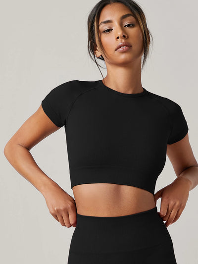 Seamless Crop Tee