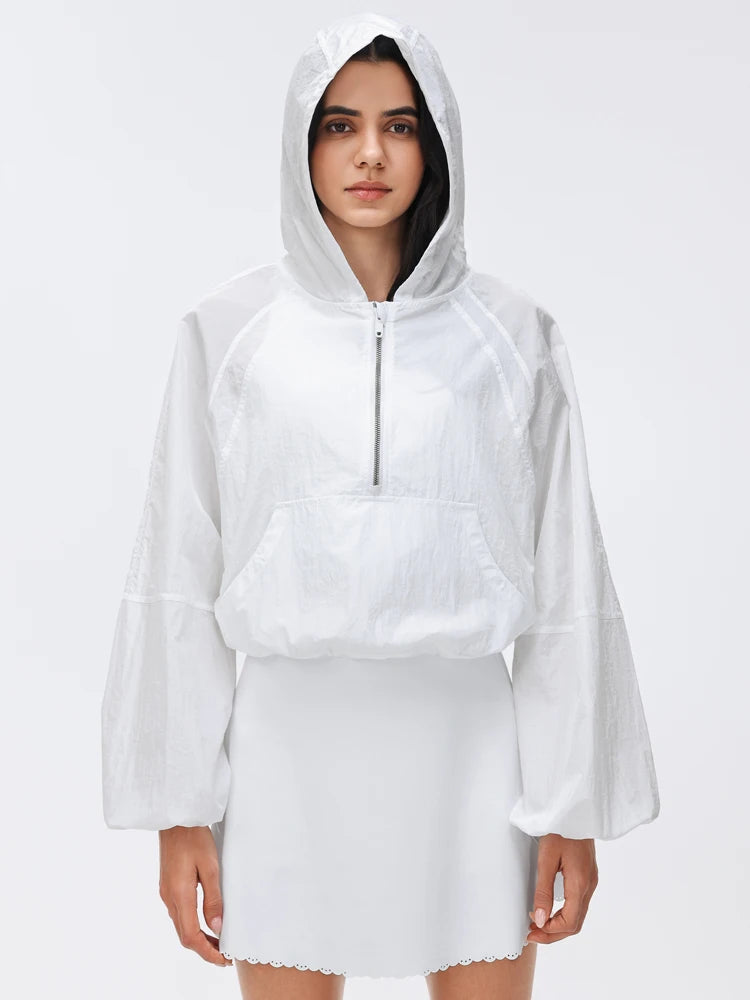 Quarter Zip Rain Pullover