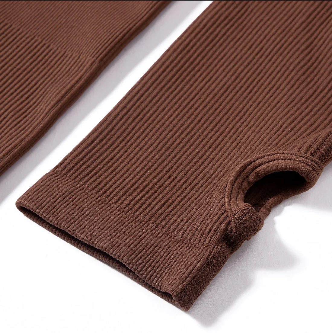 Ribbed Long Sleeve Scoop Bodysuit