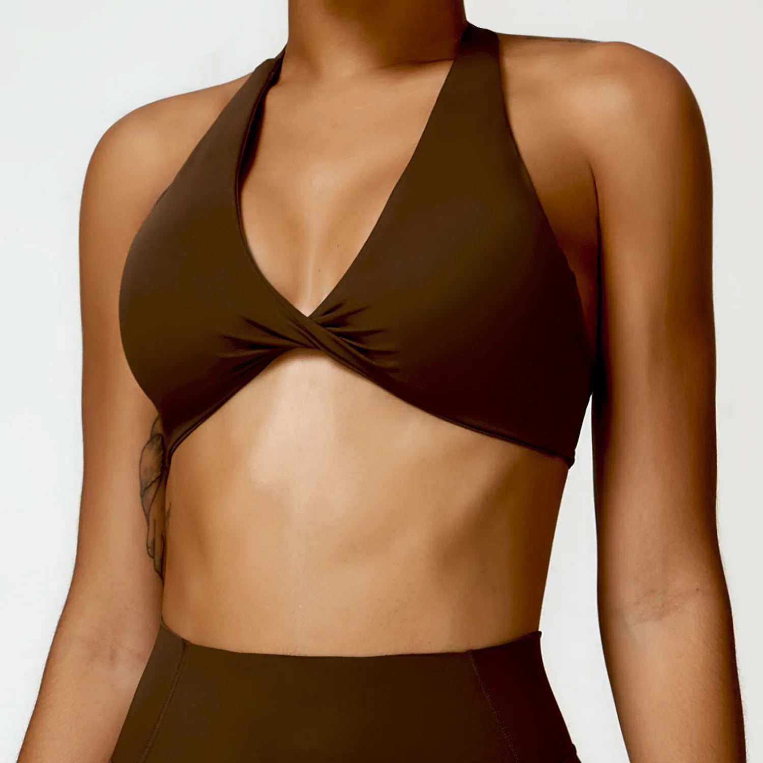 Yoga Bra Push-up Sports Fitness Vest Nylon Gym Workout Sports Underwear Sexy Breathable Quick Dry Athletic Training Crop Top