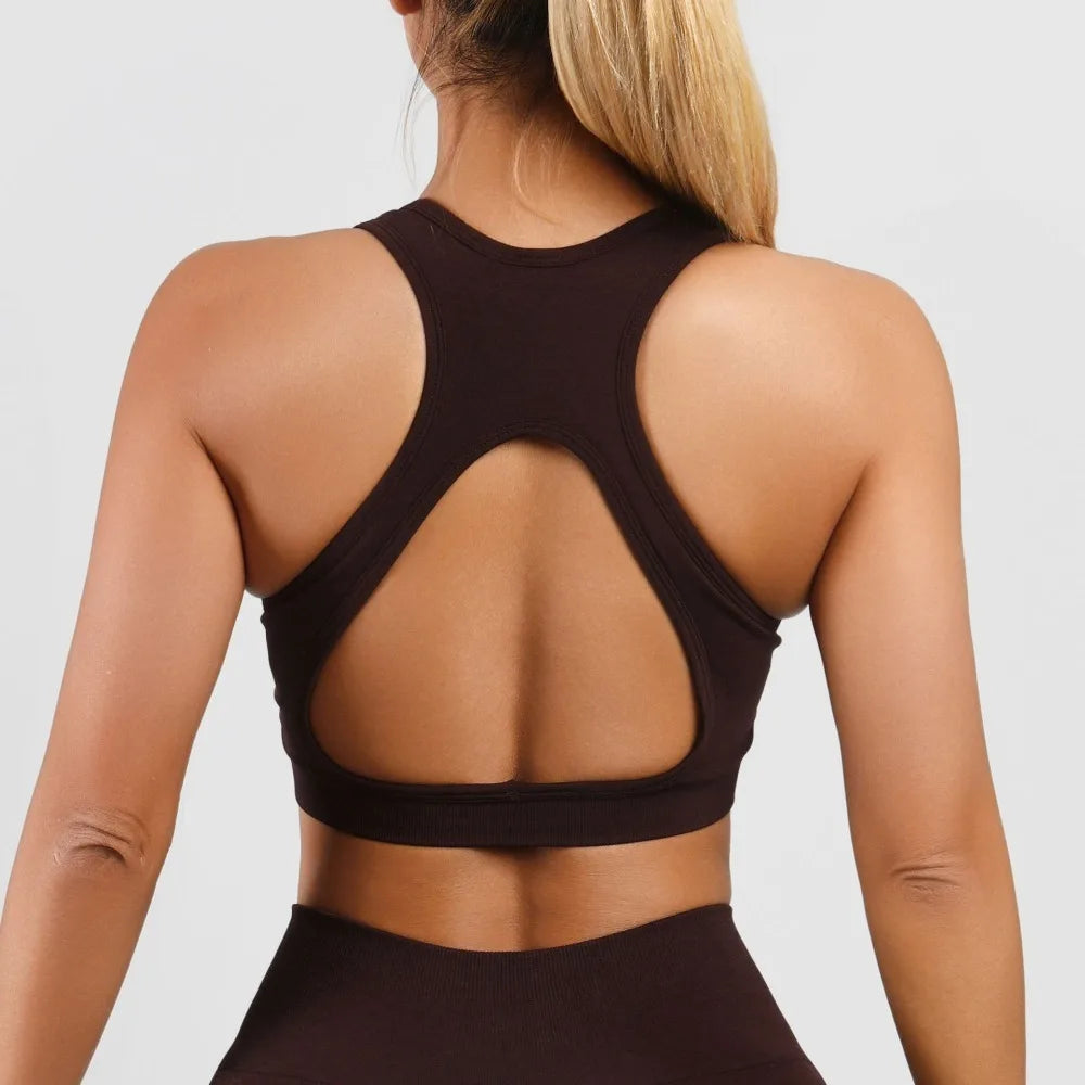 Seamless High Impact Racerback Bra