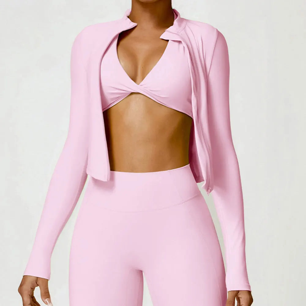 Fitted Zip Training Jacket
