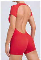 Sporty Jumpsuit Sport Outfit for Woman Sportswear Padding Sports Overalls 2025 Gym Set Women Suit for Fitness Yoga Clothes