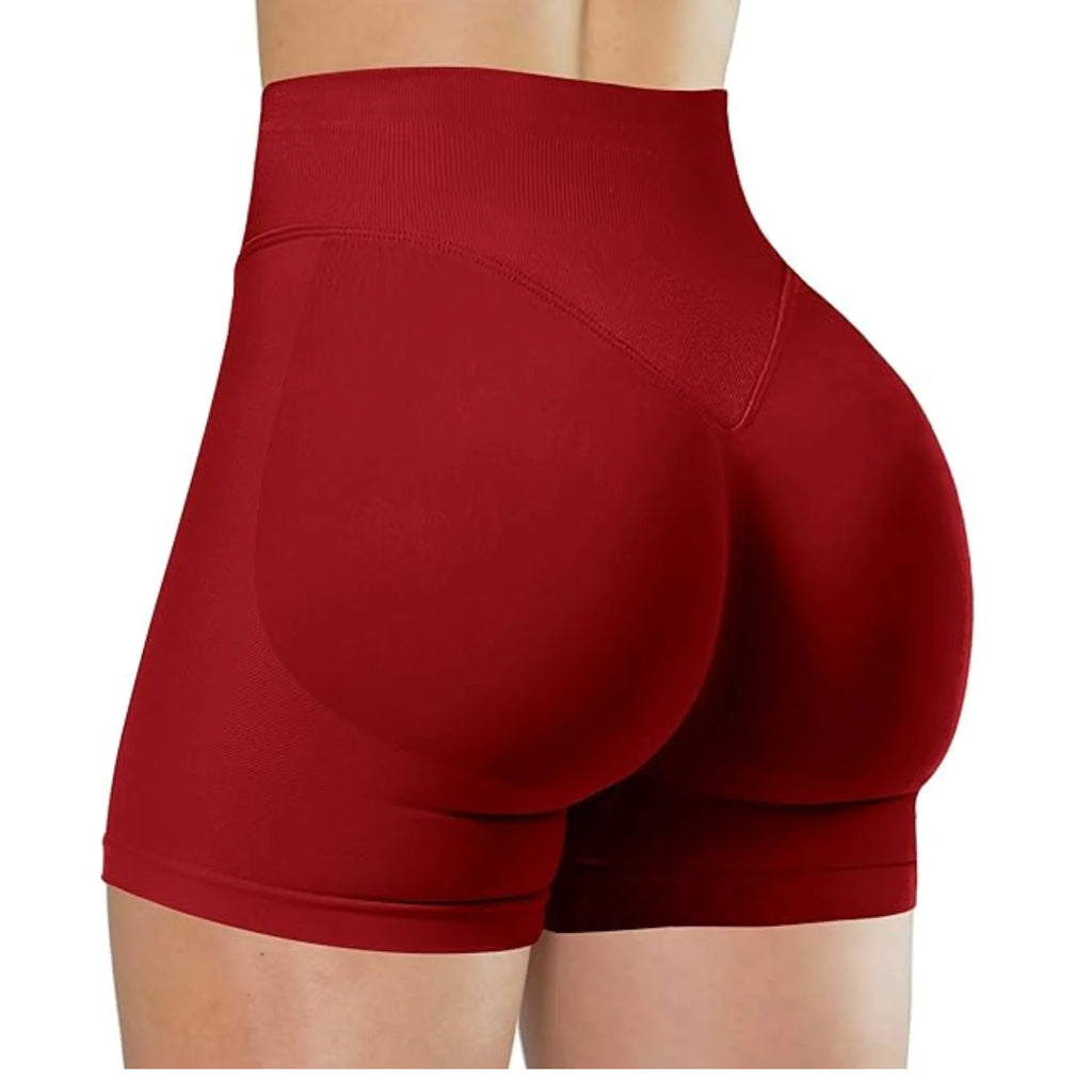 High Waisted Yoga Shorts - Stylish & Comfortable